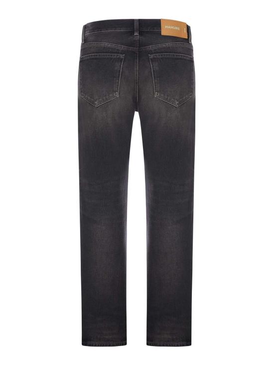 26FW 하이쿠레 스트레이트 팬츠 HEM03249DF119L0938 BLACK - HAIKURE