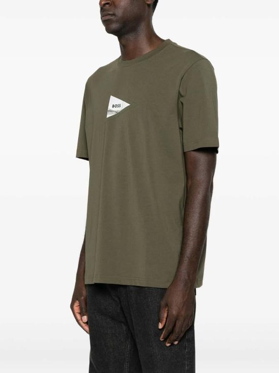 26FW 휴고보스 반팔 티셔츠 50564740398 GREEN - HUGO BOSS