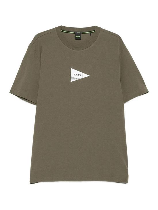 26FW 휴고보스 반팔 티셔츠 50564740398 GREEN
