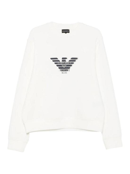 26FW 엠포리오 아르마니 탑 AF10013EM007315U0003 WHITE