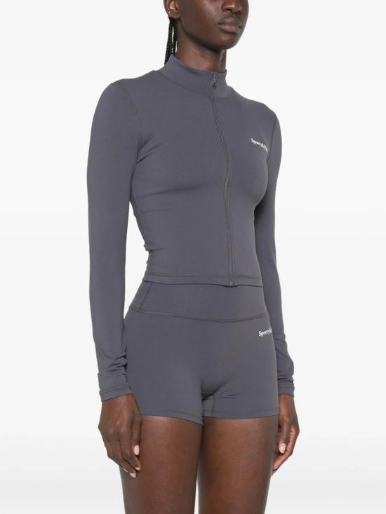 26FW 스포티앤리치 스웨터 TO018711300GYCARBO GREY - SPORTY & RICH