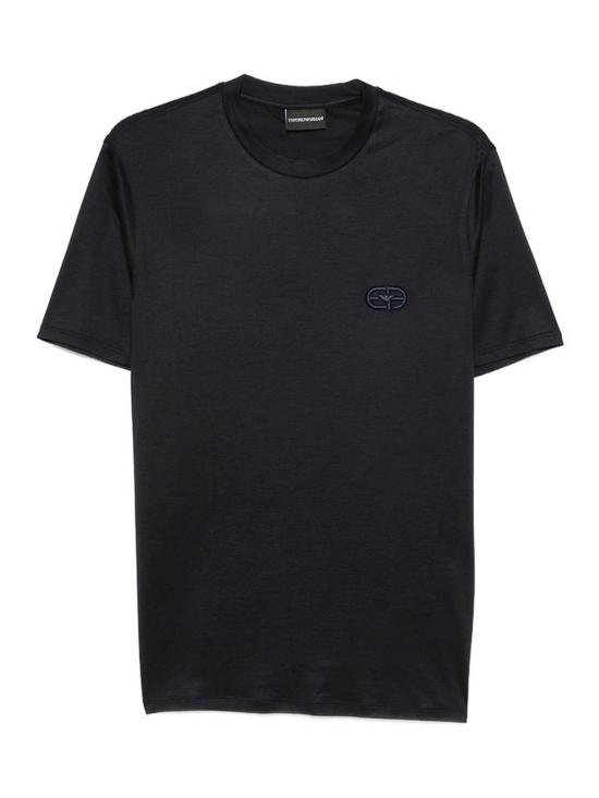 26FW 엠포리오 아르마니 반팔 티셔츠 AF10017EM004585UB118 BLUE