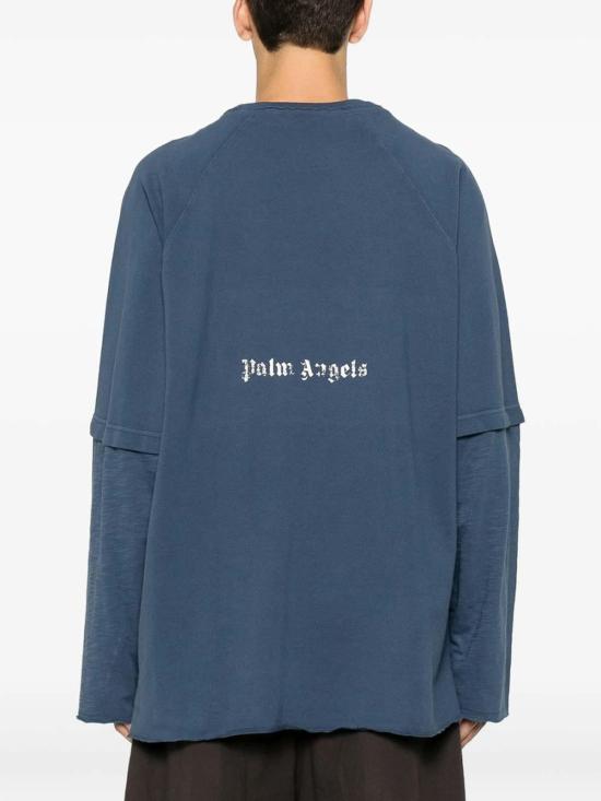 26FW 팜앤젤스 탑 PAMAB003JR0014603 BLUE - PALM ANGELS