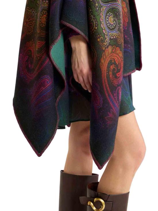 26FW 에트로 미디 스커트 WRBD0029AK14OX0893 GREEN - ETRO