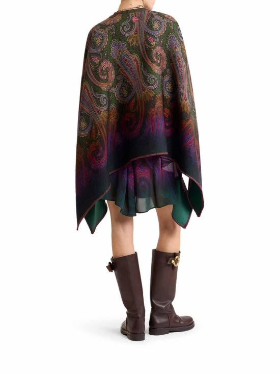 26FW 에트로 미디 스커트 WRBD0029AK14OX0893 GREEN - ETRO