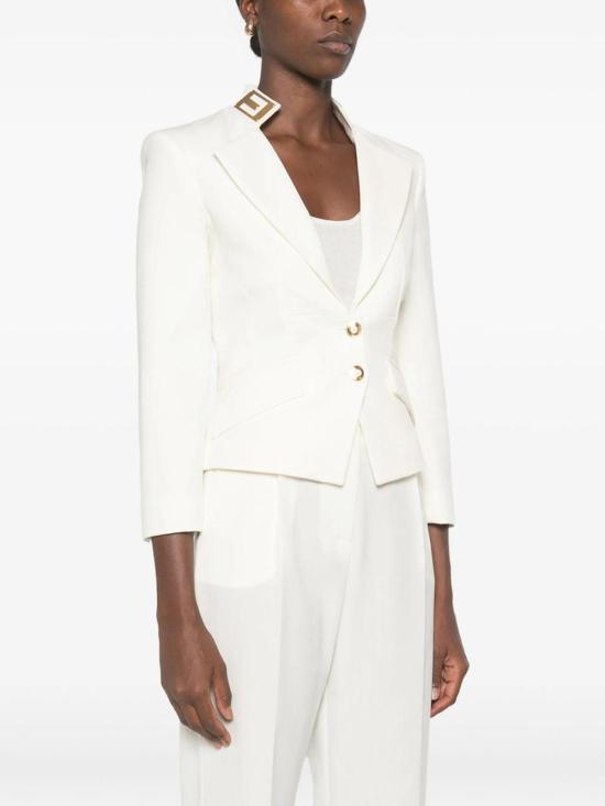 26FW 엘리자베타프랜치 수트 자켓 GI24966E2360 WHITE - ELISABETTA FRANCHI