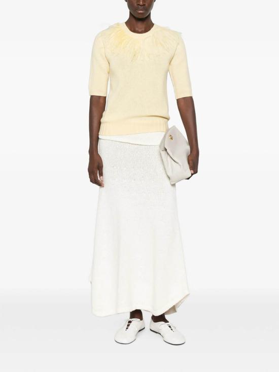 26FW 파비아나 필리피 탑 MAD226F490M438713 YELLOW - FABIANA FILIPPI