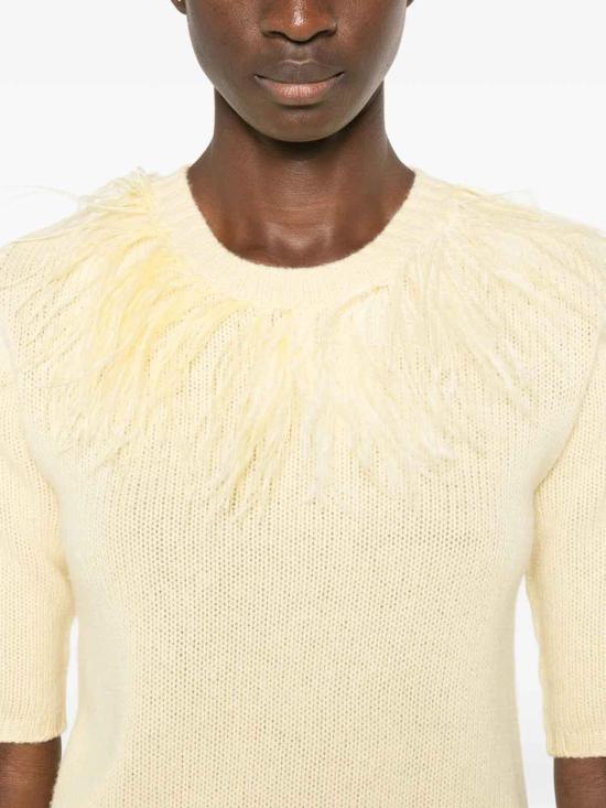 26FW 파비아나 필리피 탑 MAD226F490M438713 YELLOW - FABIANA FILIPPI