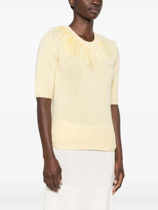 26FW 파비아나 필리피 탑 MAD226F490M438713 YELLOW - FABIANA FILIPPI