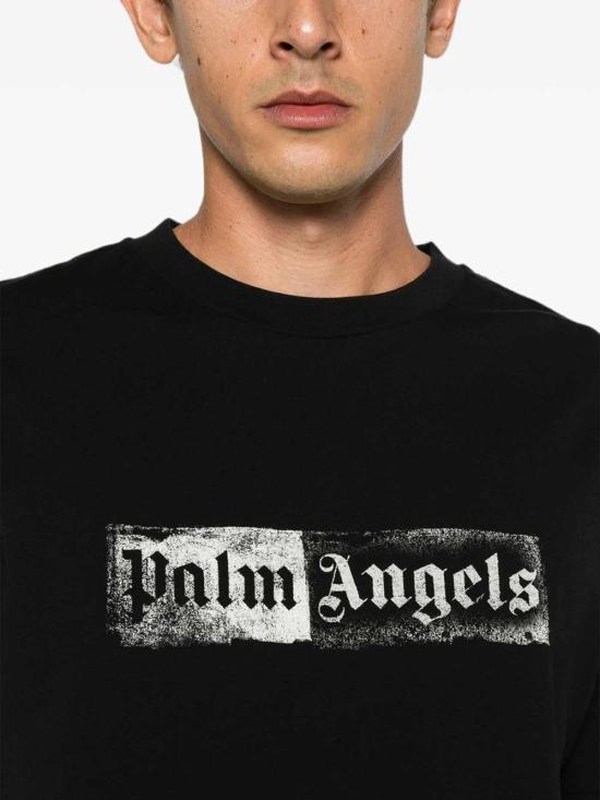 26FW 팜앤젤스 반팔 티셔츠 PAMAA001JR0051003 BLACK - PALM ANGELS