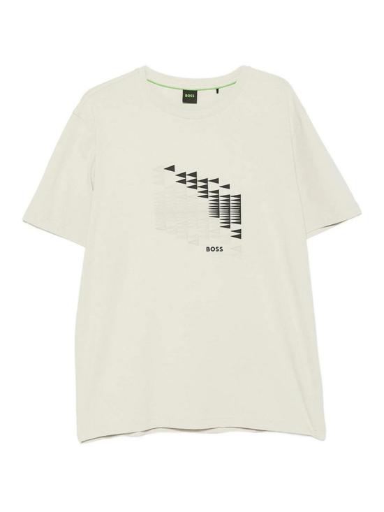 26FW 휴고보스 반팔 티셔츠 50566853272 BEIGE