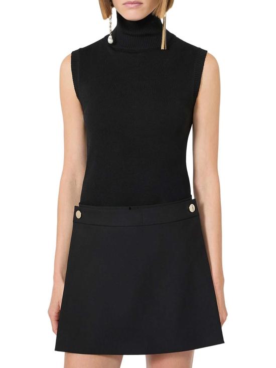 26FW 스포트막스 민소매 티셔츠 26223660116E15 BLACK - SPORTMAX
