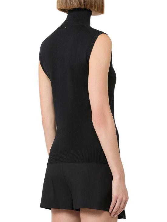 26FW 스포트막스 민소매 티셔츠 26223660116E15 BLACK - SPORTMAX