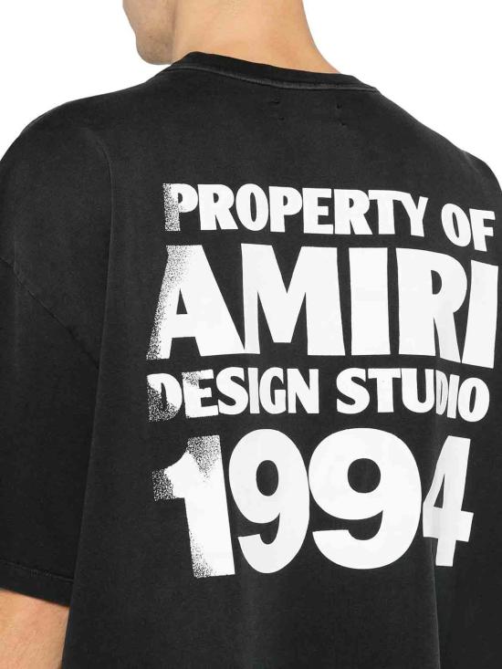 26FW 아미리 반팔 티셔츠 AMTOJR1160001 BLACK - AMIRI