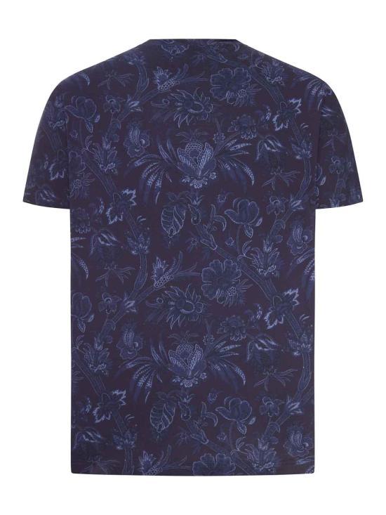 26FW 에트로 반팔 티셔츠 MRMA0002AK145X0883 BLUE - ETRO