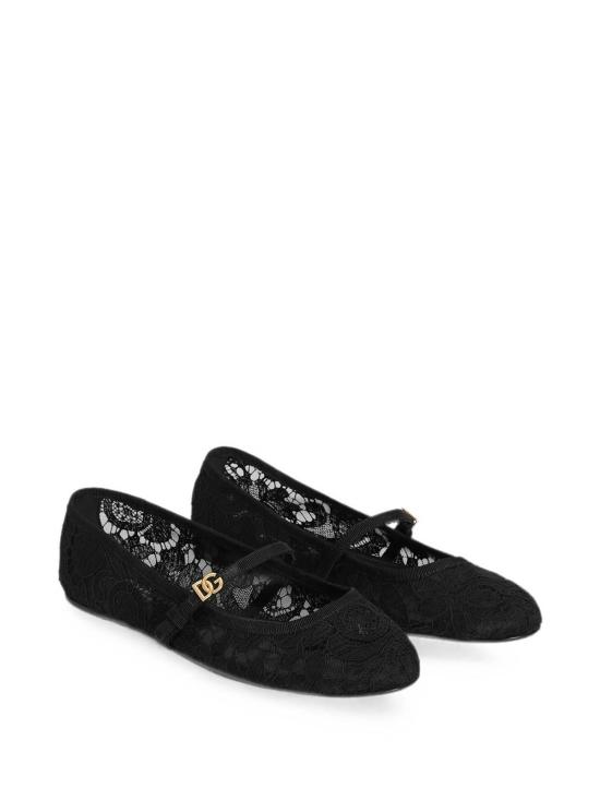 26FW 돌체앤가바나 플랫 슈즈 CB0244A06118B956 BLACK - DOLCE & GABBANA