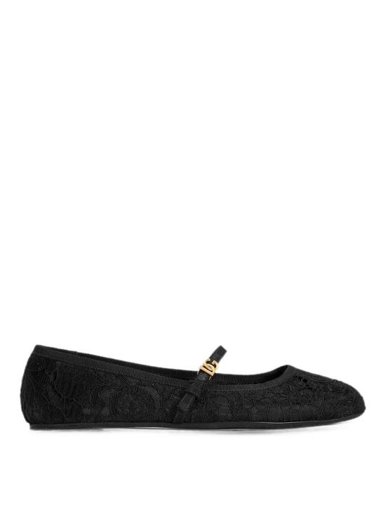 26FW 돌체앤가바나 플랫 슈즈 CB0244A06118B956 BLACK
