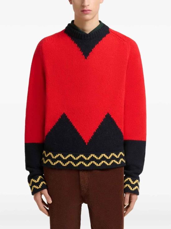 26FW 마르니 스웨터 UFH100GCMG0501Q0INR66 RED - MARNI