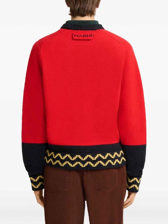 26FW 마르니 스웨터 UFH100GCMG0501Q0INR66 RED - MARNI