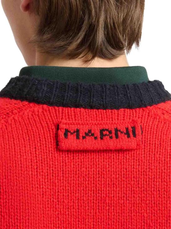 26FW 마르니 스웨터 UFH100GCMG0501Q0INR66 RED - MARNI