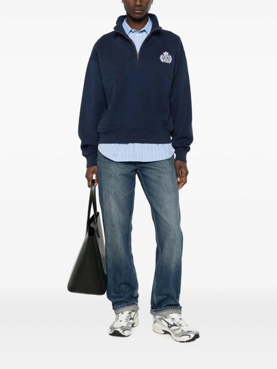 26FW 스포티앤리치 스웨터 ST098710243BLDKNAV BLUE - SPORTY & RICH