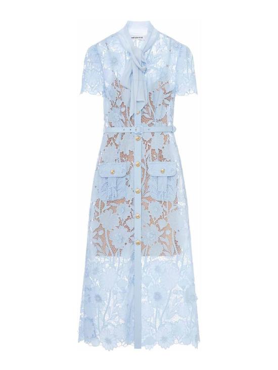 26FW 셀프 포트레이트 미디 스커트 PF26111M BLUE