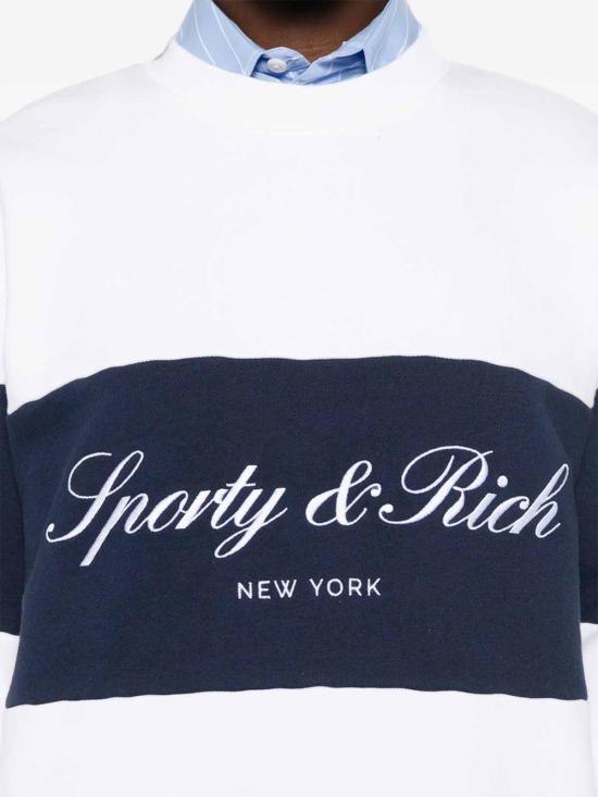 26FW 스포티앤리치 스웨터 ST098710329WHWDKNA WHITE - SPORTY & RICH