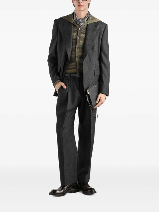 26FW 돌체앤가바나 가디건 GXVBCTJDVL2S8270 GREEN - DOLCE & GABBANA