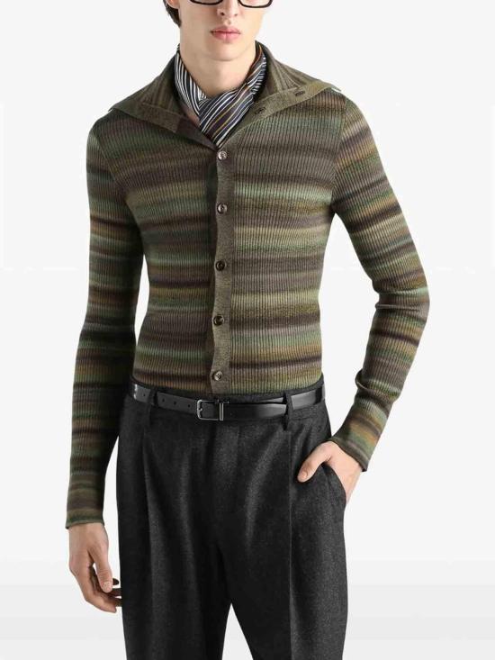 26FW 돌체앤가바나 가디건 GXVBCTJDVL2S8270 GREEN - DOLCE & GABBANA