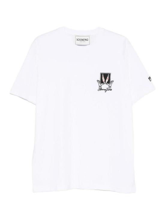 26FW 아이스 비 아이스버그 반팔 티셔츠 F010627A1101 WHITE