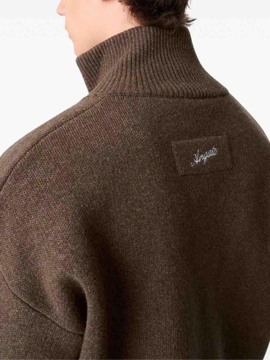 26FW 악셀 아리가토 스웨터 A2143005COREDKBRO BROWN - AXEL ARIGATO