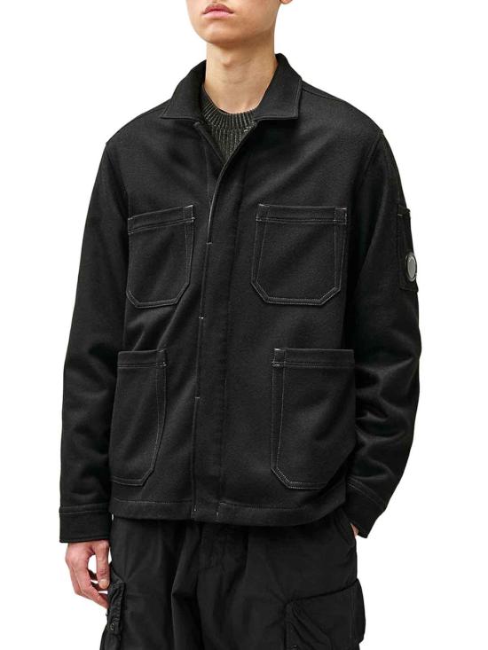 26FW 씨피 컴퍼니 자켓 21CMOS260A110804A999 BLACK - C.P. COMPANY