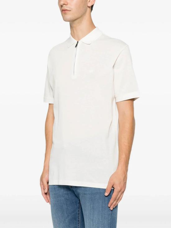 26FW 엠포리오 아르마니 폴로 티셔츠 AF12955EM006624U0003 WHITE - EMPORIO ARMANI