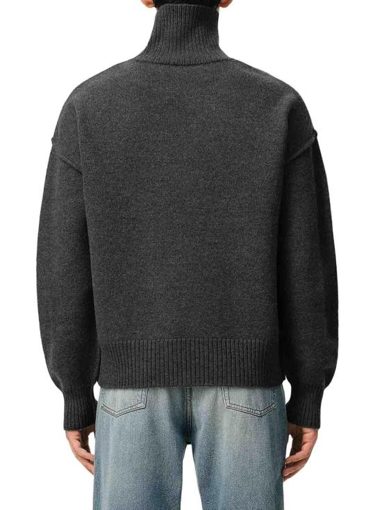 26FW 아미 ADC 터틀넥 스웨터 UKS839018084 GREY - AMI