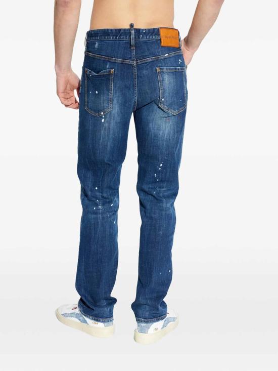 26FW 디스퀘어드2 스트레이트 팬츠 S30664S74LB1898470 BLUE - DSQUARED2