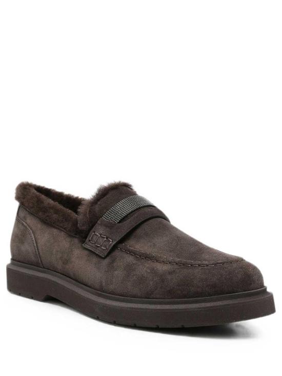 26FW 브루넬로 쿠치넬리 로퍼 MZSFG2569C9795 BROWN - BRUNELLO CUCINELLI
