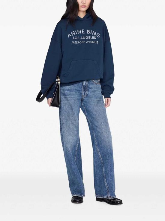 26FW 애니빙 스웨터 A0812697NYA1 BLUE - ANINE BING