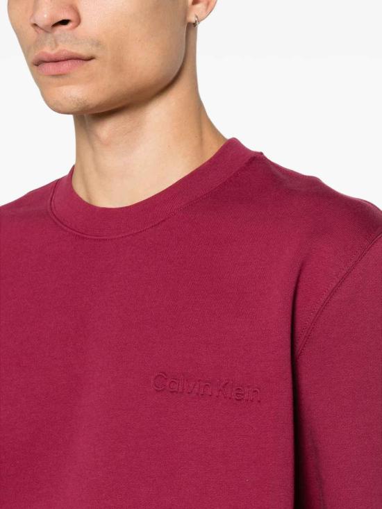 26FW 캘빈클라인 스웨터 LV04LH226GVG5RHODO RED - CALVIN KLEIN