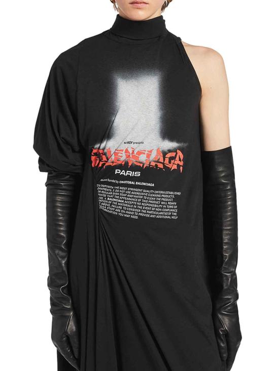 26FW 발렌시아가 미디 스커트 A001WDTUVX91000 BLACK - BALENCIAGA