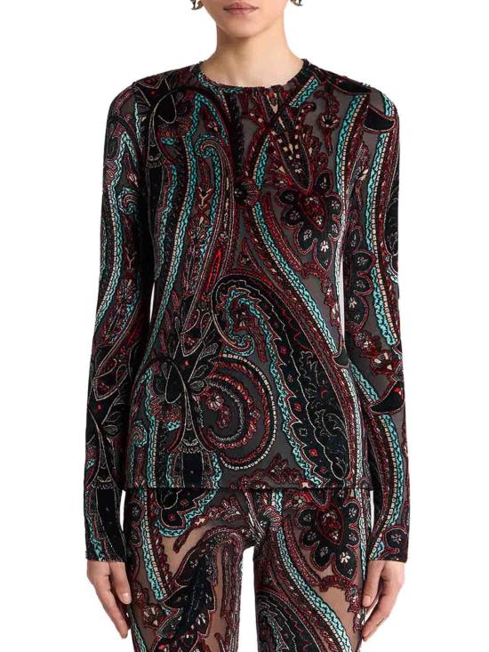 26FW 에트로 탑 WRJB003999JJD1AS9830 MULTICOLOUR - ETRO