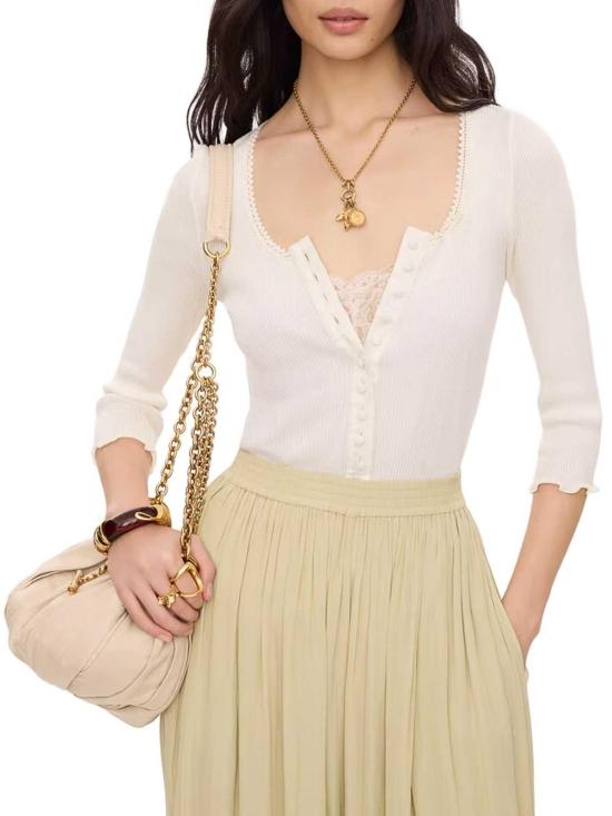 26FW 끌로에 민소매 티셔츠 CH26AJH43088107 WHITE - CHLOE