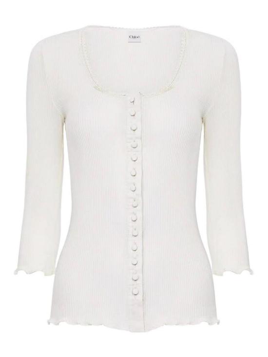 26FW 끌로에 민소매 티셔츠 CH26AJH43088107 WHITE