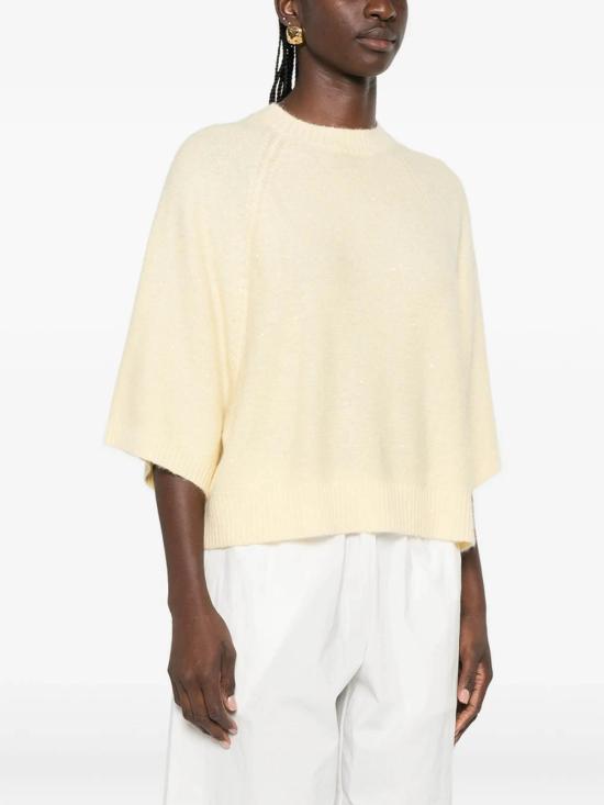 26FW 파비아나 필리피 탑 MAD226F067D296713 YELLOW - FABIANA FILIPPI