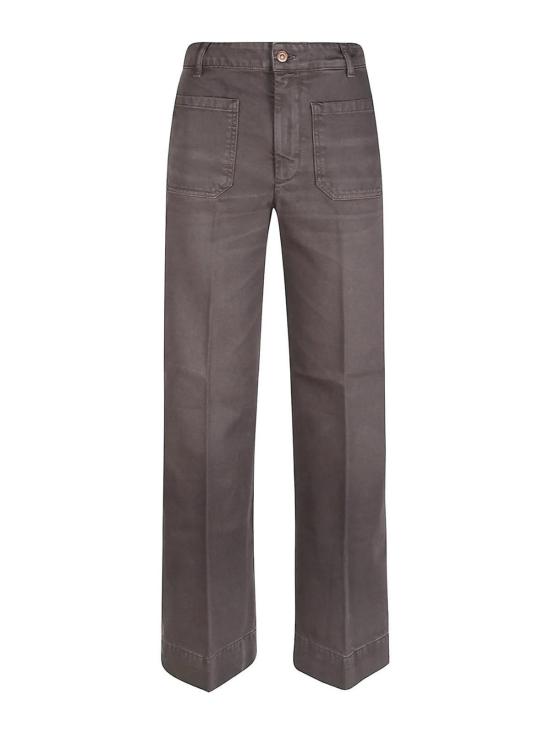 26FW 빅토리아 베컴 스트레이트 팬츠 1426DJE007252RS9985 GREY