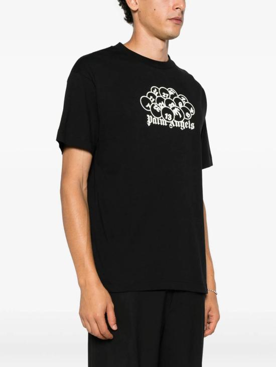 26FW 팜앤젤스 반팔 티셔츠 PAMAA001JR0151003 BLACK - PALM ANGELS