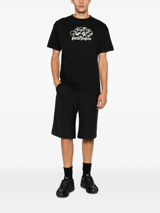 26FW 팜앤젤스 반팔 티셔츠 PAMAA001JR0151003 BLACK - PALM ANGELS