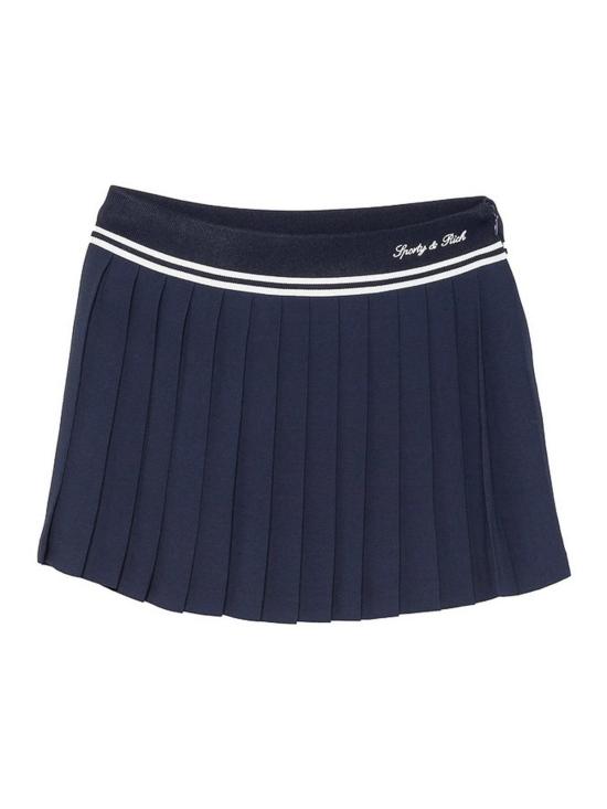 26FW 스포티앤리치 숏 스커트 SK01275326BLDKNAV BLUE