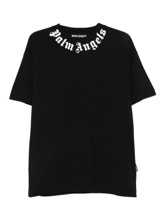 26FW 팜앤젤스 반팔 티셔츠 PAMAA001JR0011003 BLACK