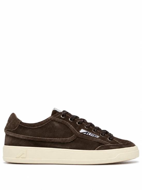 26FW 오트리 WINDSCAPE 로우 스니커즈 캔버스 SCLM KQ02 MARRONE