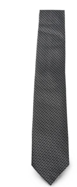 26FW 톰포드 넥타이 STE001 S0355NWA BLACK WHITE
